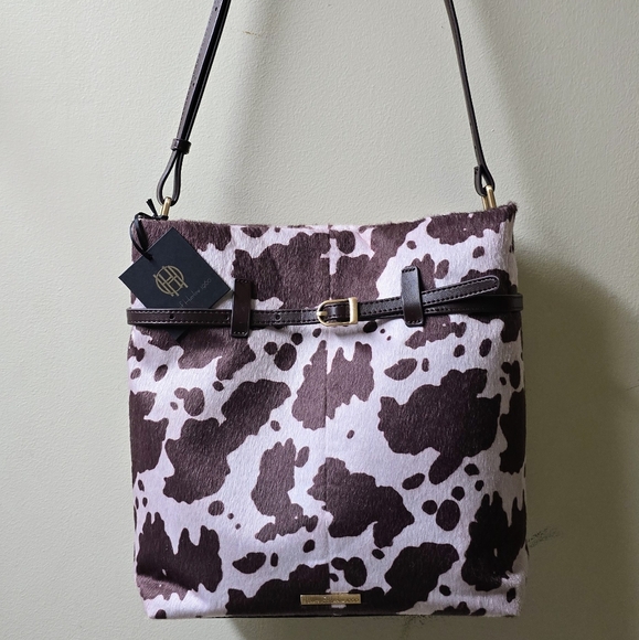 House of Harlow 1960 Handbags - House of Harlow 1960 Cow Print Shoulder Crossbody Purse Bag New NWT
